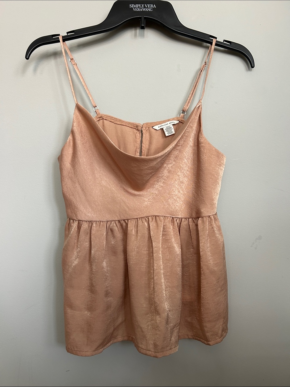 Blush Cowl Neck Tank
